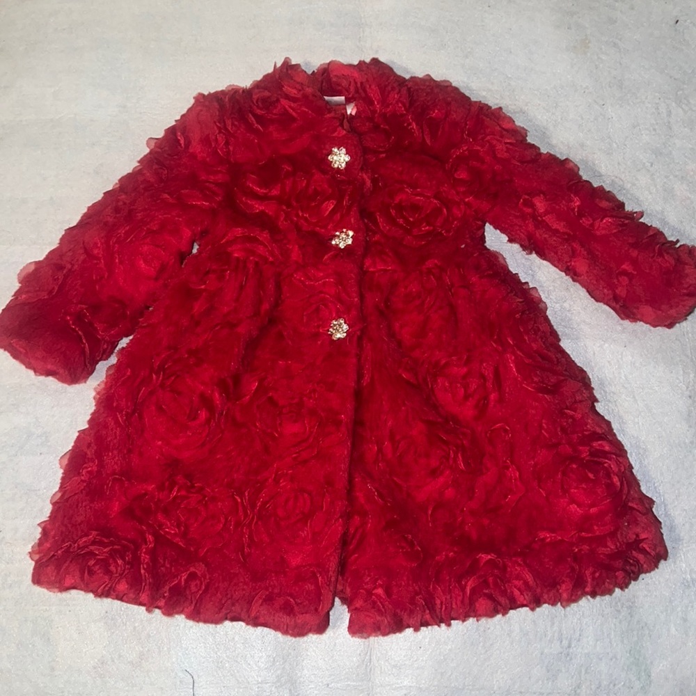 red coat for girl
size:2t